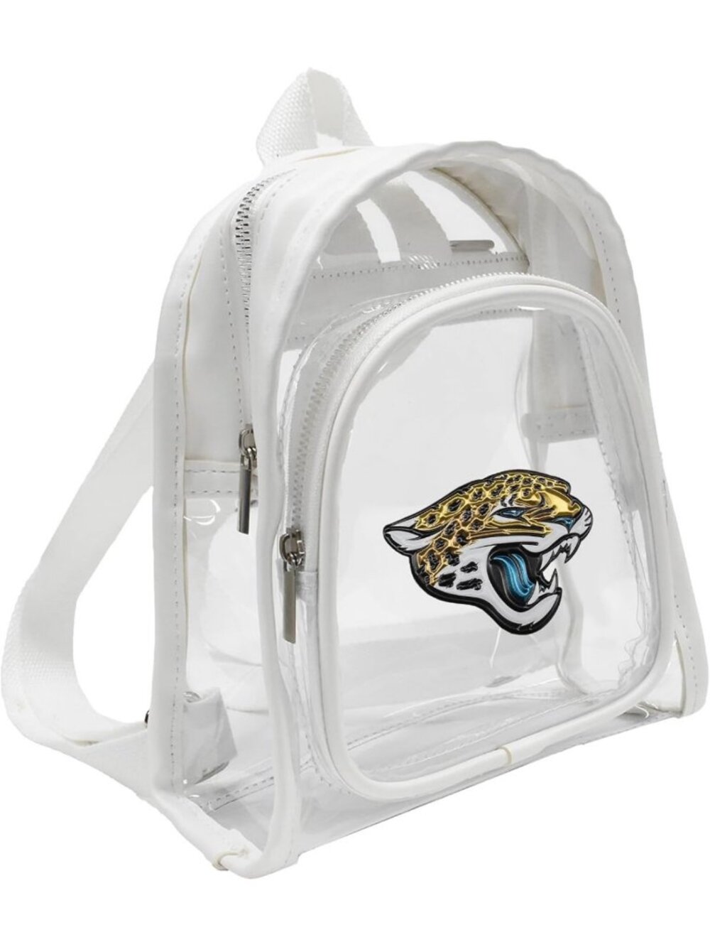 Clear Mini Backpack for Game Day | NFL Team Spirit Bag | Jacksonville Jaguars